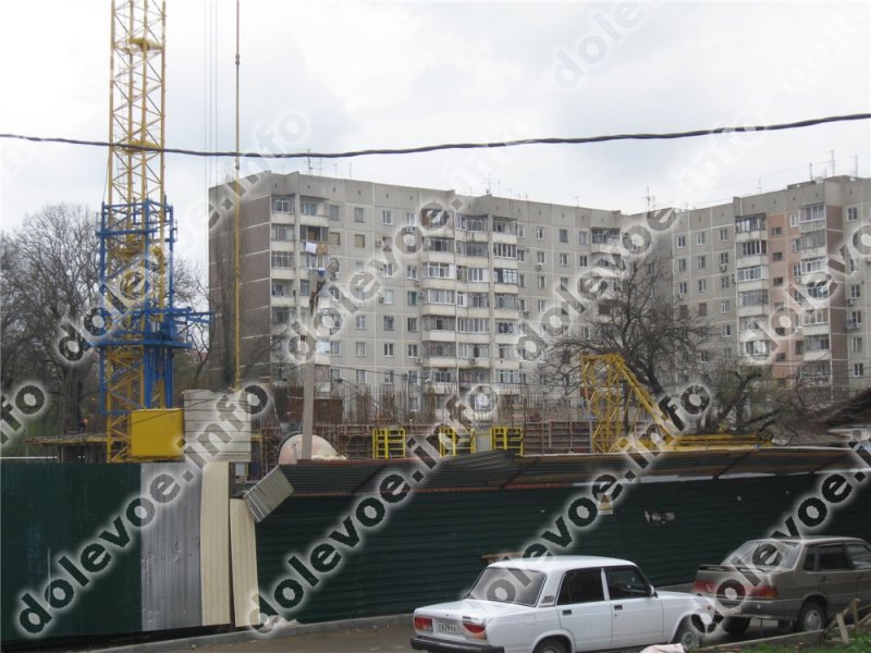 Фото новостройки ЖК Квартал 510 (16-ти этажный дом) от РЕНОВА-СтройГруп-Краснодар/КОРТРОС (15.04.2010)